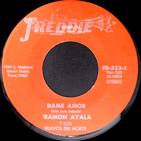 Ramon Ayala Y Los Bravos Del Norte - Ni El Dinero Ni Nada / Dame Amor side B