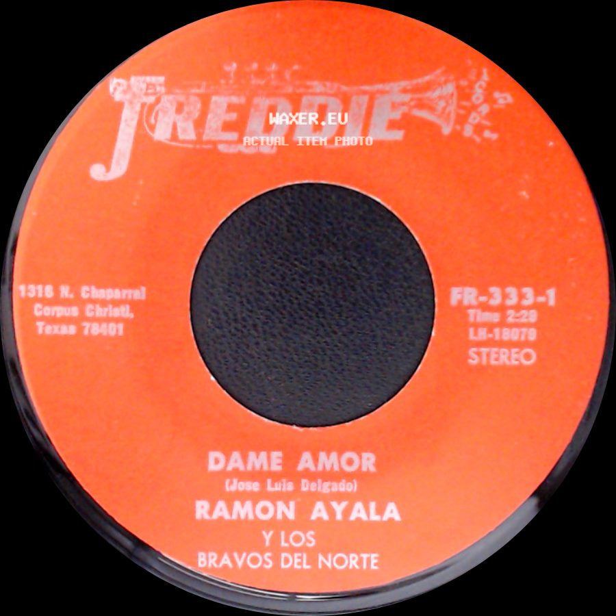 Ramon Ayala Y Los Bravos Del Norte - Ni El Dinero Ni Nada / Dame Amor side B