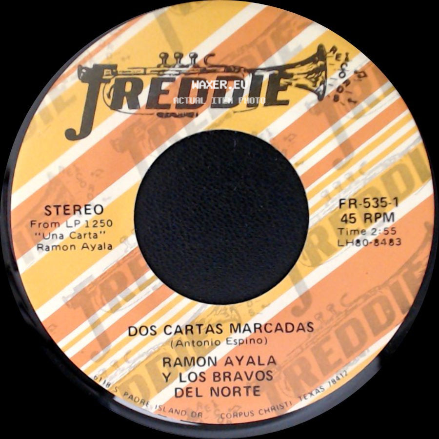 Ramon Ayala Y Los Bravos Del Norte - Dos Cartas Marcadas / Por Un Disgusto side A