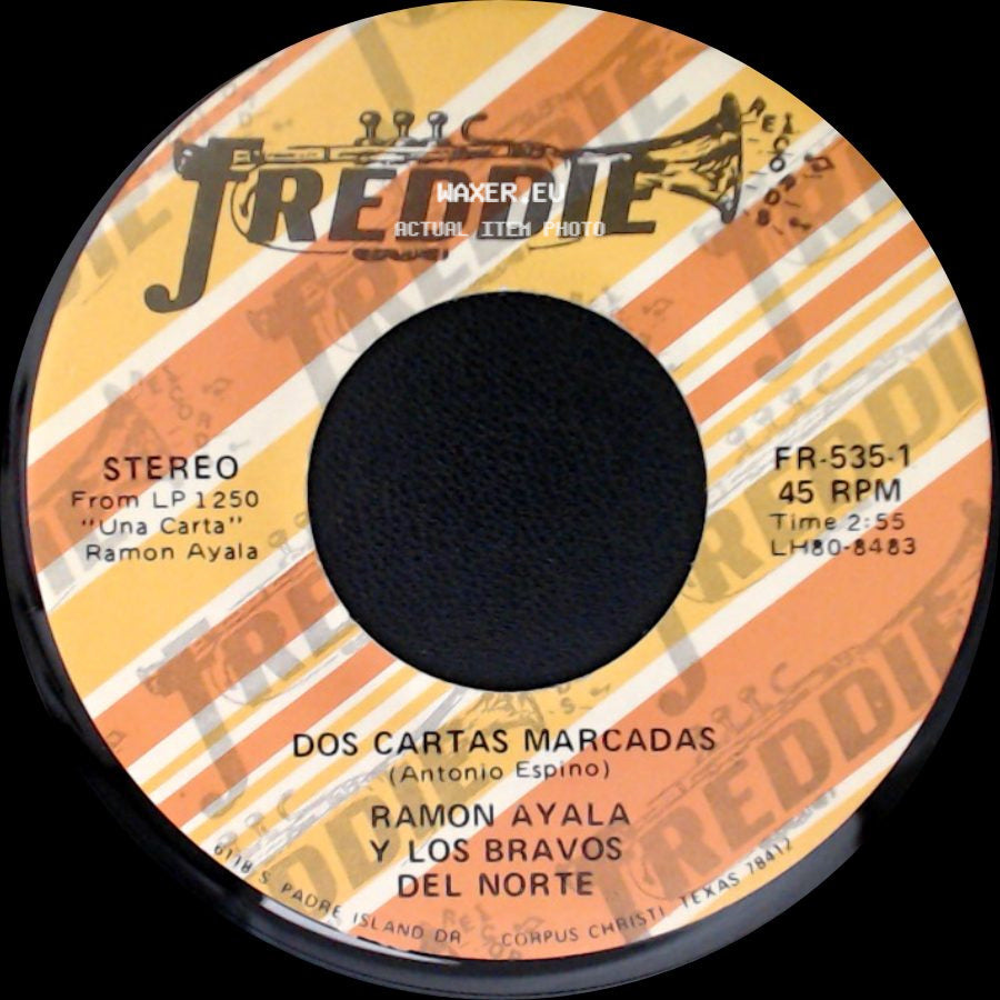 Ramon Ayala Y Los Bravos Del Norte - Dos Cartas Marcadas / Por Un Disgusto side A