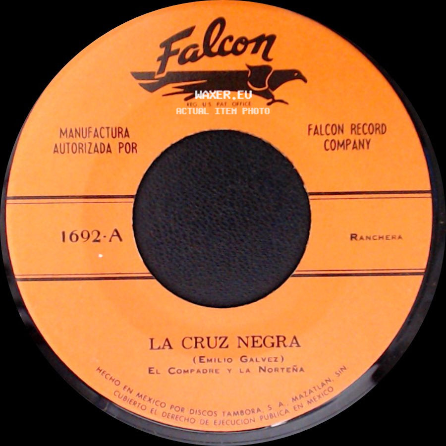 El Compadre Y La Norteña - La Cruz Negra / China De Los Ojos Negros side A
