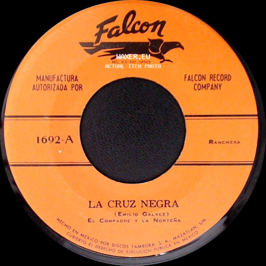 El Compadre Y La Norteña - La Cruz Negra / China De Los Ojos Negros side A