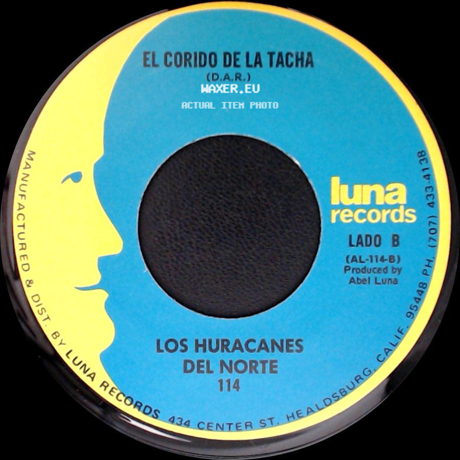 Los Huracanes Del Norte - La Gavilla Del Burro Prieto / El Corido De La Tacha side B
