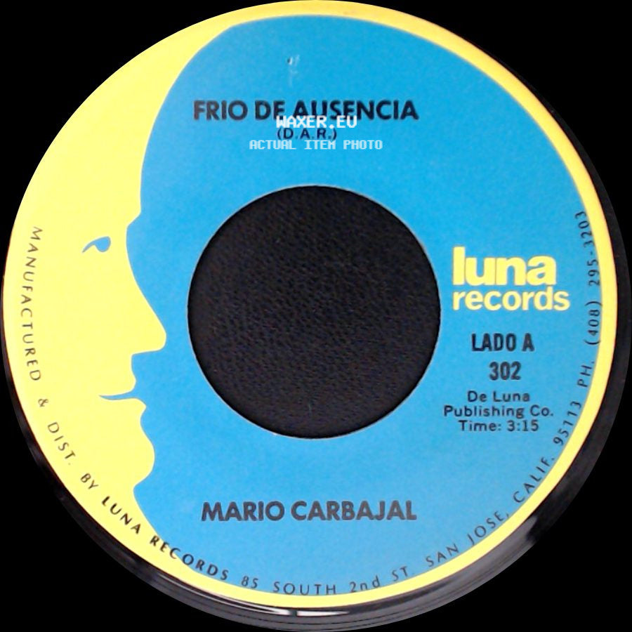 Mario Carbajal - Frio De Ausencia / Eres Tu side A