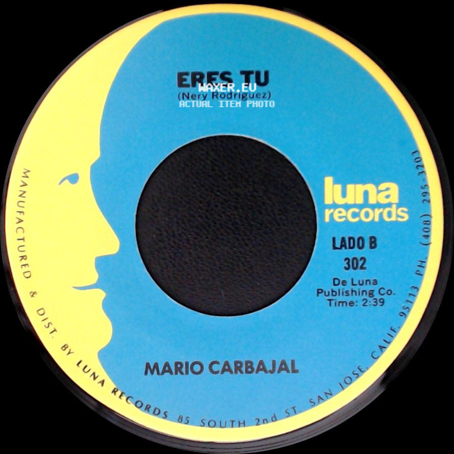 Mario Carbajal - Frio De Ausencia / Eres Tu side B