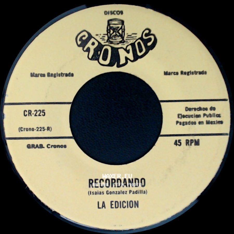 La Edicion - Cancion De Verano / Recordando side B