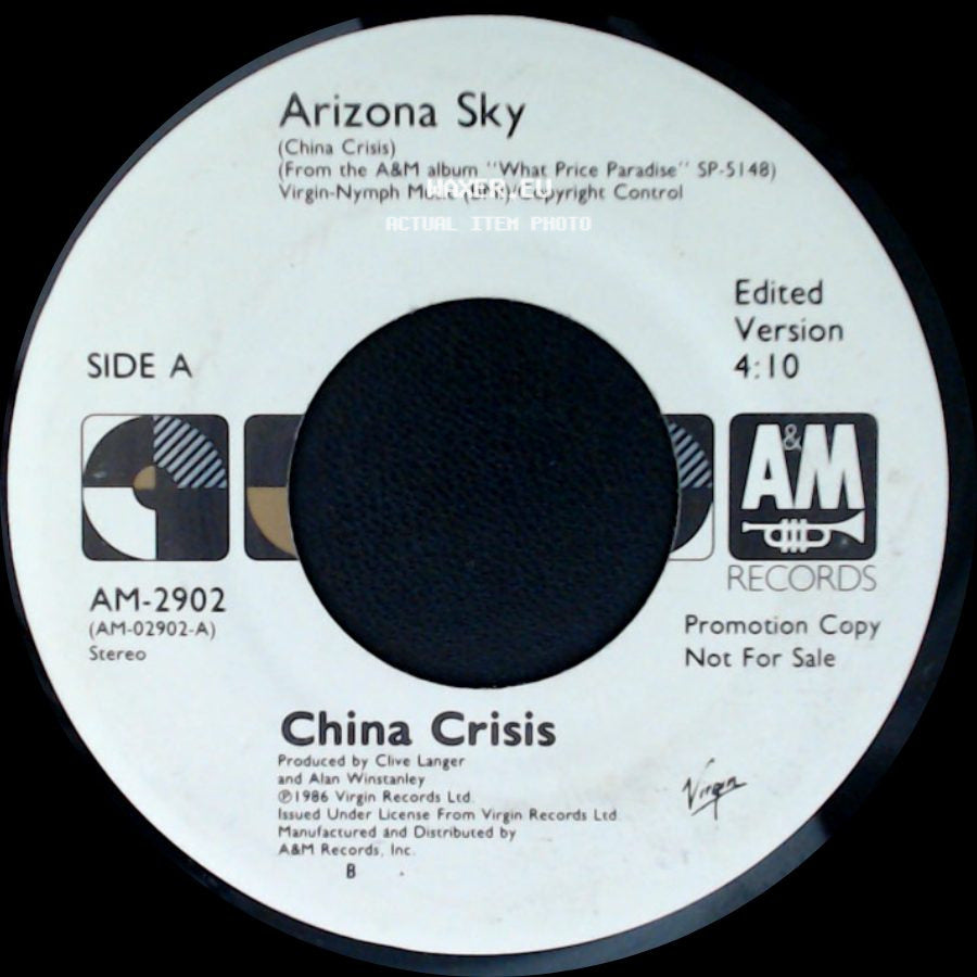 China Crisis - Arizona Sky / Arizona Sky side B