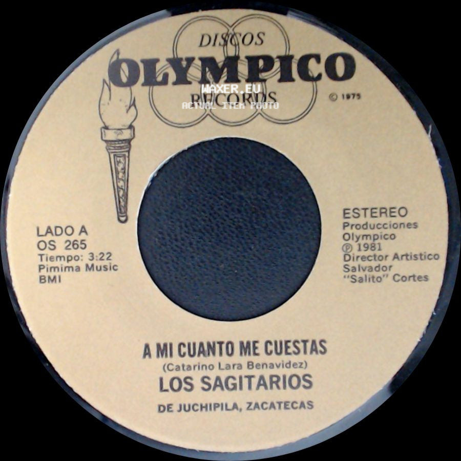 Los Sagitarios - A Mi Cuanto Me Cuestas / Yo side A
