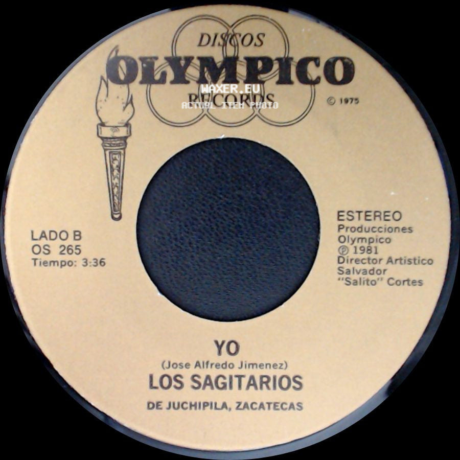 Los Sagitarios - A Mi Cuanto Me Cuestas / Yo side B