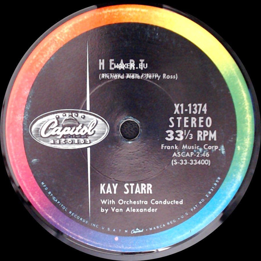 Kay Starr - It's All Right With Me / Heart side B
