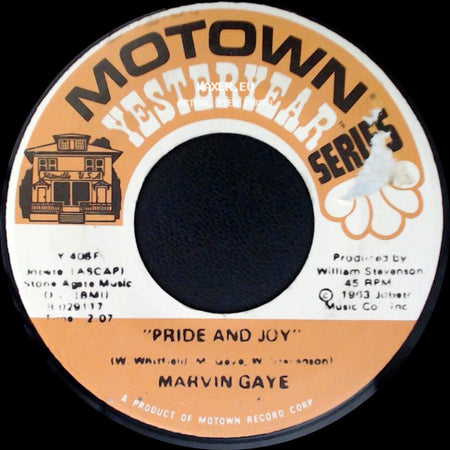 Marvin Gaye - Can I Get A Witness / Pride And Joy side B