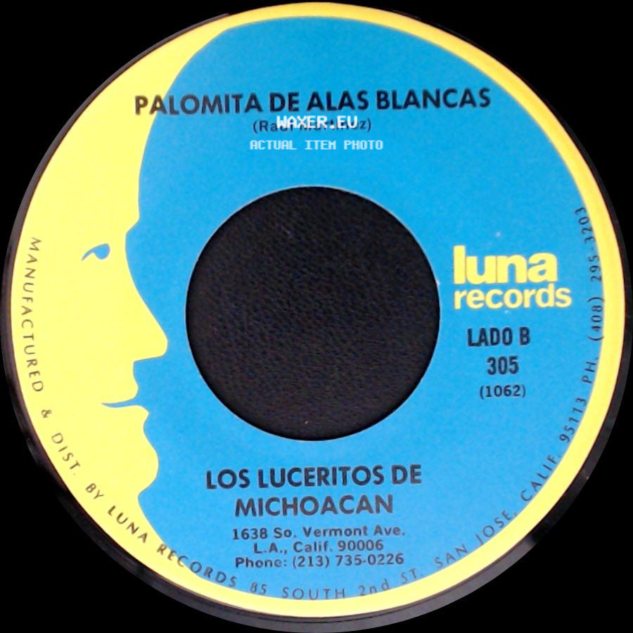 Los Luceritos De Michoacan - No Quiero Tu Perro / Palomita De Alas Blancas side B