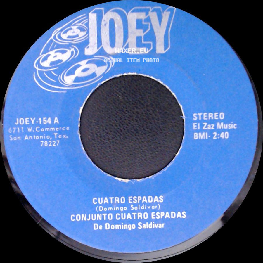 Conjunto Cuatro Espadas - Cuatro Espadas / Palomita Triste side A