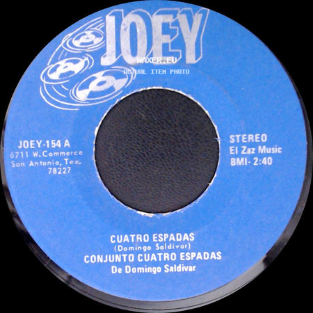 Conjunto Cuatro Espadas - Cuatro Espadas / Palomita Triste side A
