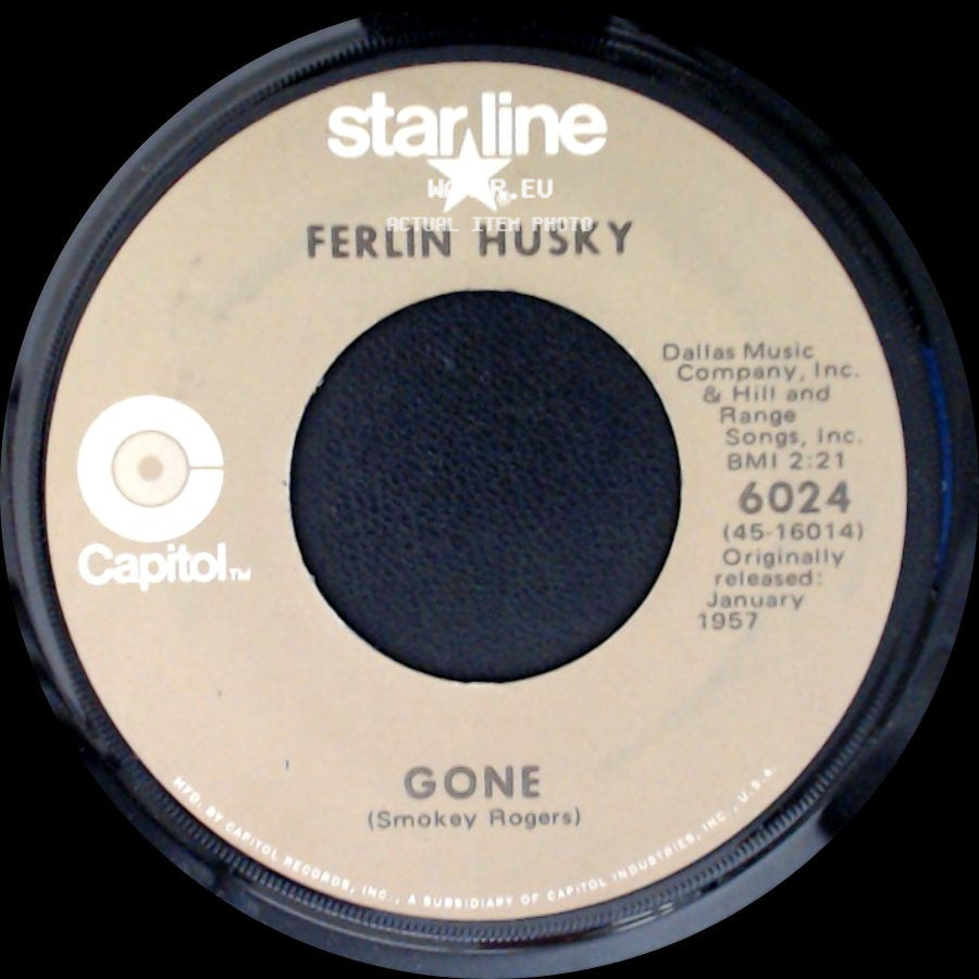 Ferlin Husky - Wings Of A Dove / Gone side B