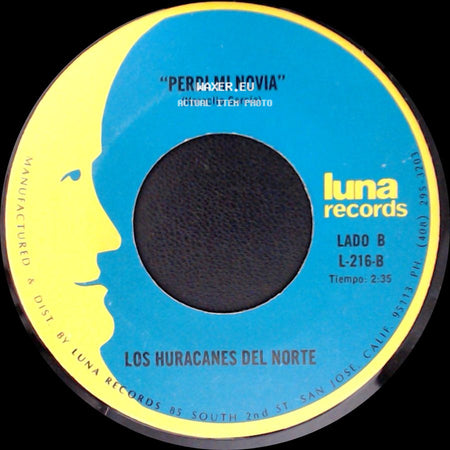Los Huracanes Del Norte - El Hijo De La Musiquera / Perdi Mi Novia side B