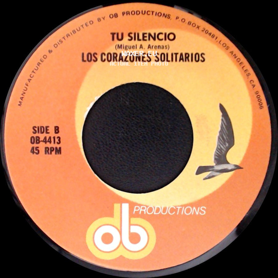 Los Corazones Solitarios - Mentira, Mentira / Tu Silencio side B