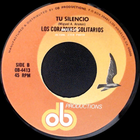 Los Corazones Solitarios - Mentira, Mentira / Tu Silencio side B