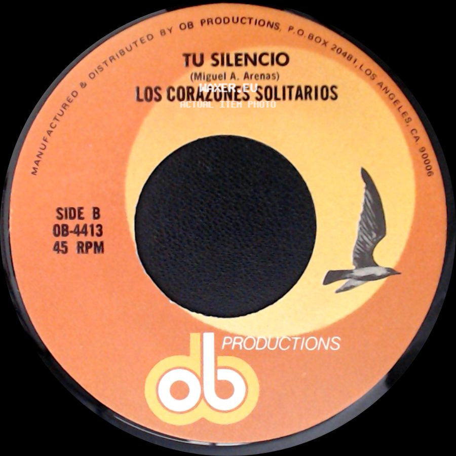 Los Corazones Solitarios - Mentira, Mentira / Tu Silencio side B