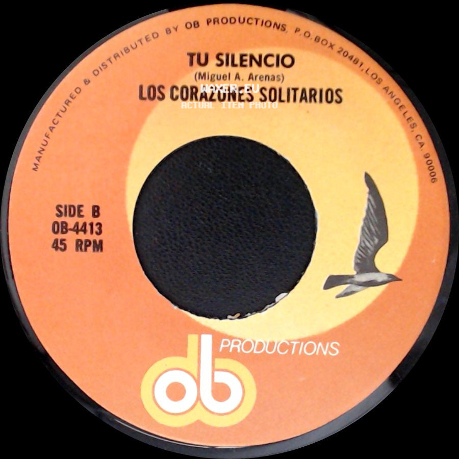 Los Corazones Solitarios - Mentira, Mentira / Tu Silencio side B