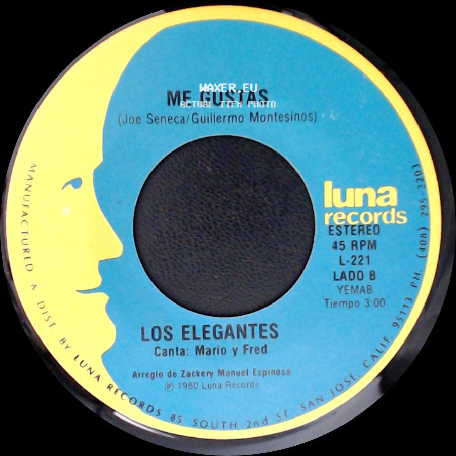 Los Elegantes - Que Miraste En Mi / Me Gustas side B
