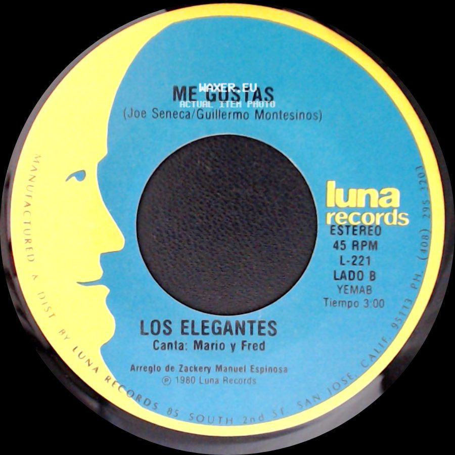 Los Elegantes - Que Miraste En Mi / Me Gustas side B