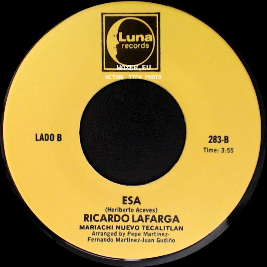 Ricardo Lafarga - Cuando Quieras Volver / Esa side B