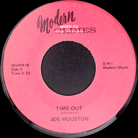 Joe Houston - All Night Long / Time Out side B