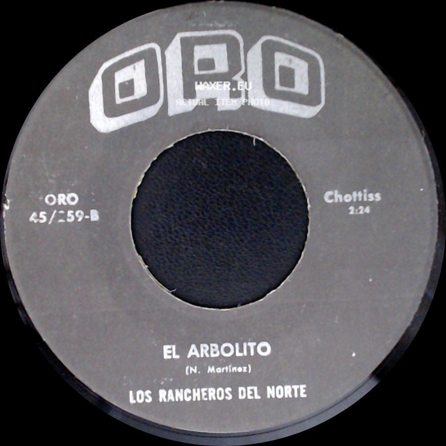 Los Rancheros Del Norte - Ausencia Valz / El Arbolito side B