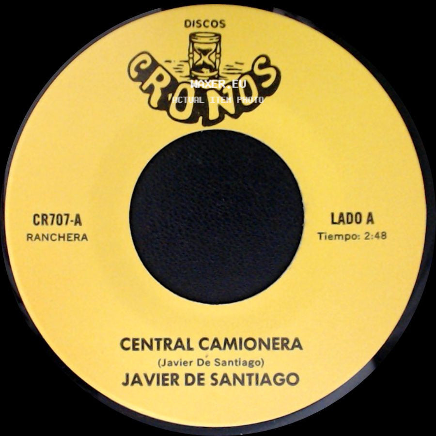 Javier De Santiago - Central Camionera / Encerraré Tu Recuerdo side A