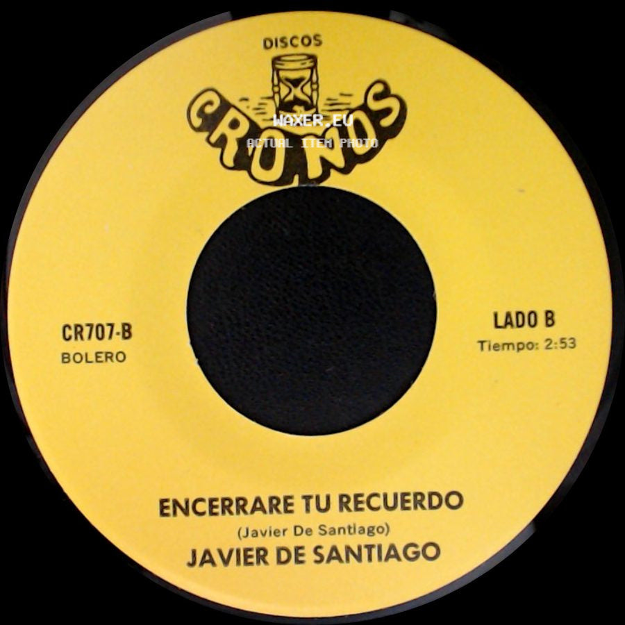 Javier De Santiago - Central Camionera / Encerrare Tu Recuerdo side B