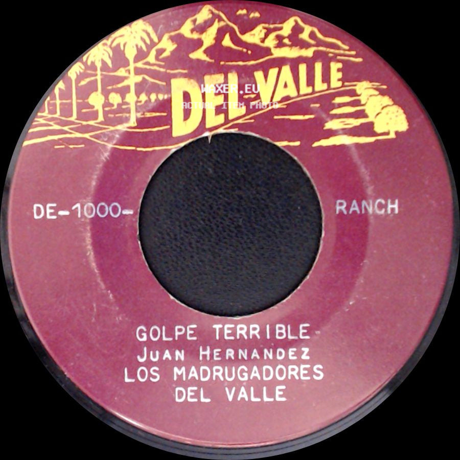 Los Madrugadores Del Valle / Juan Hernandez - La Avioneta (Adda) / Golpe Terrible side B