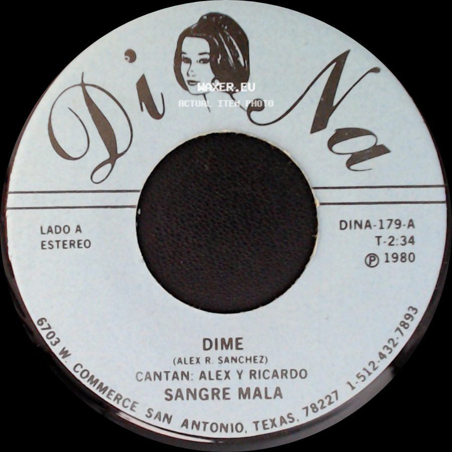 Alex Y Ricardo - Dime / La Gran Gaviota side A