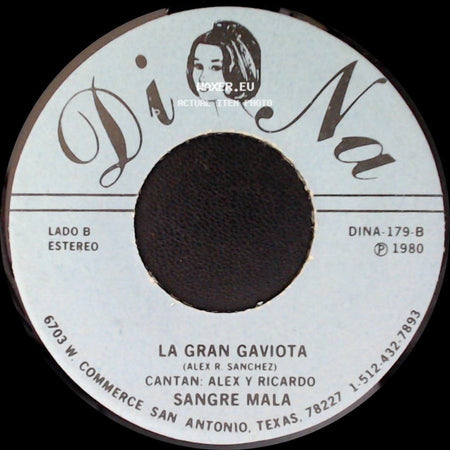 Alex Y Ricardo - Dime / La Gran Gaviota side B