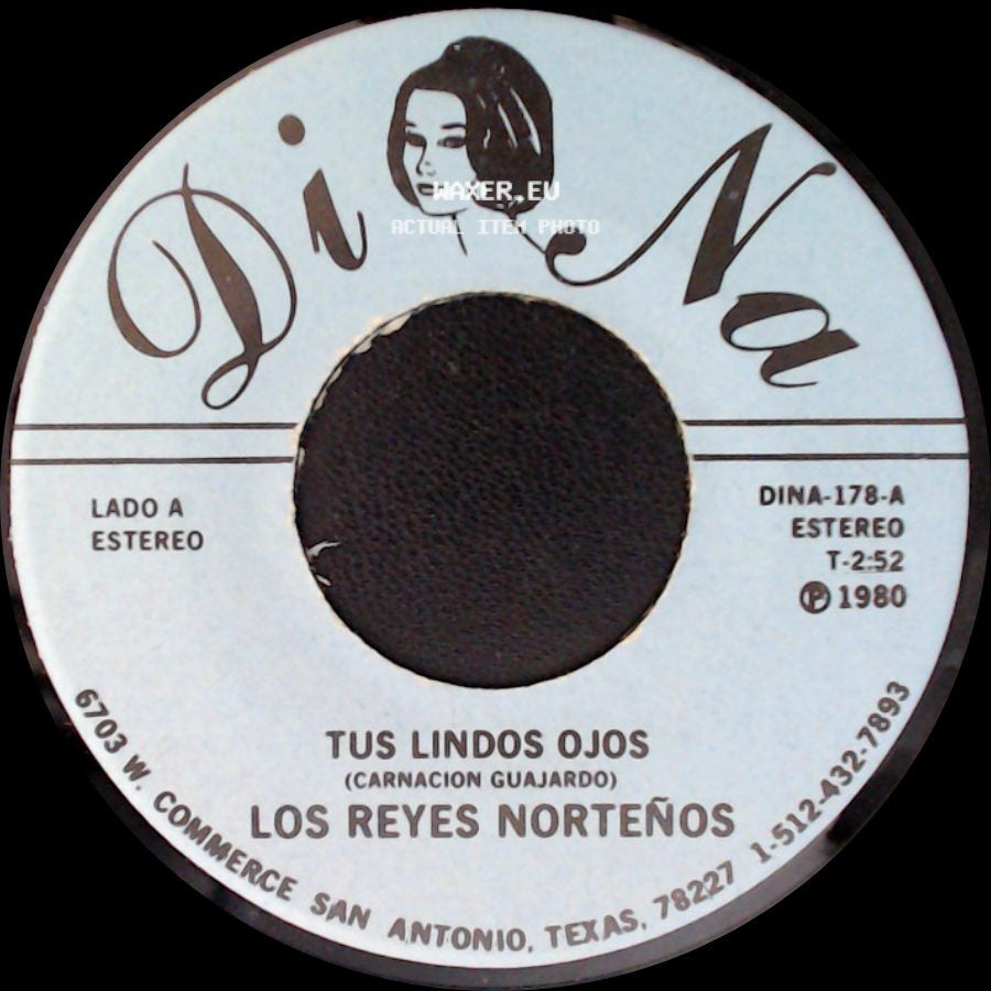 Los Reyes Norteños - Tus Lindos Ojos / Vestida De Novia side A