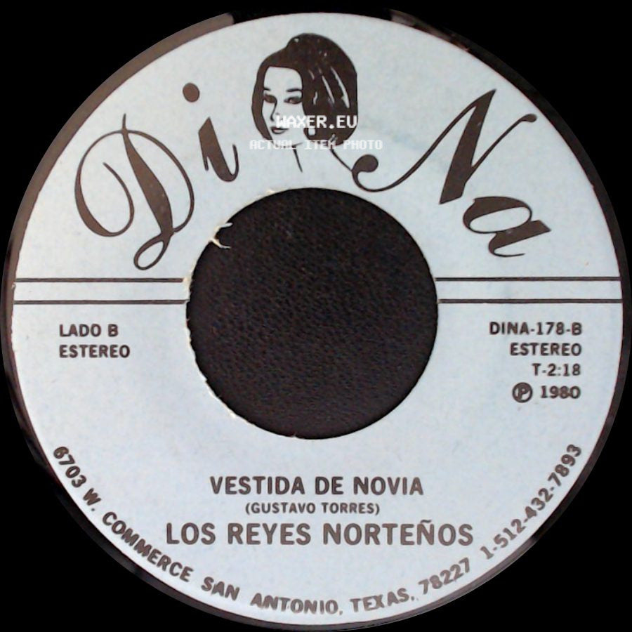 Los Reyes Norteños - Tus Lindos Ojos / Vestida De Novia side B