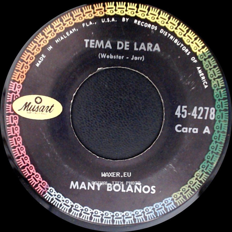 Many Bolaños - Tema De Lara / Brisa De Verano side A