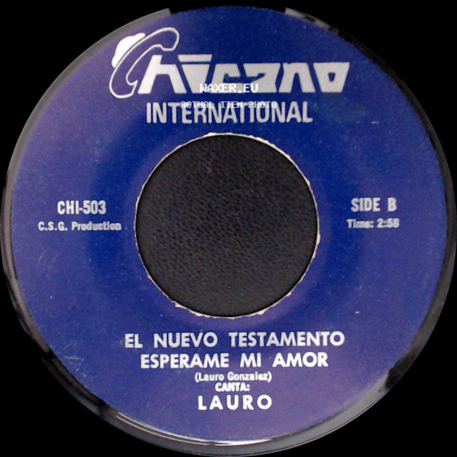 Lauro - El Nuevo Testamento / Sangre De Vino / El Nuevo Testamento / Esperame Mi Amor side B