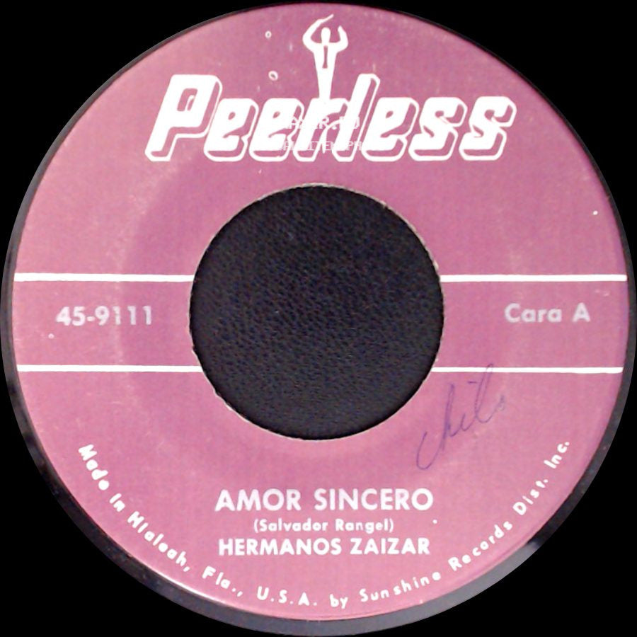 Hermanos Zaizar - Amor Sincero / El Principe side A