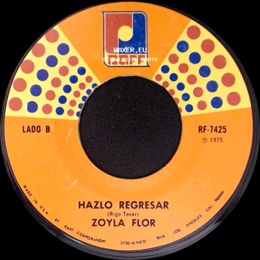 Zoyla Flor - Contestacion A Me Caso El Sabado / Hazlo Regresar side B