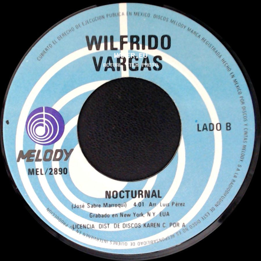 Wilfrido Vargas - El Africano / Nocturnal side B