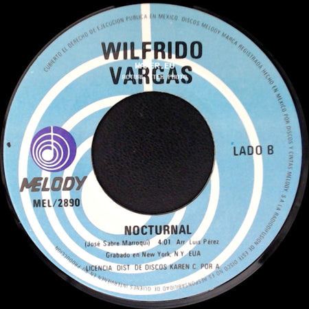 Wilfrido Vargas - El Africano / Nocturnal side B