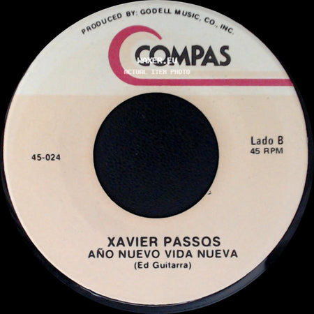 Xavier Passos - Anoche Me Enamore / Año Nuevo Vida Nueva side B