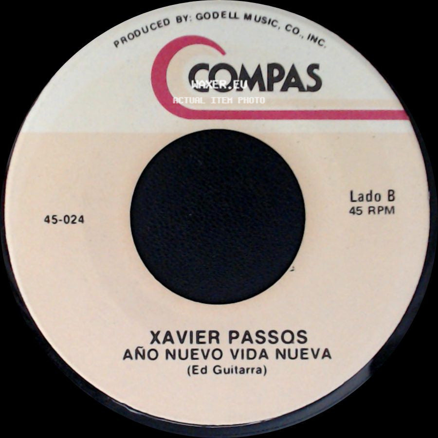 Xavier Passos - Anoche Me Enamore / Año Nuevo Vida Nueva side B