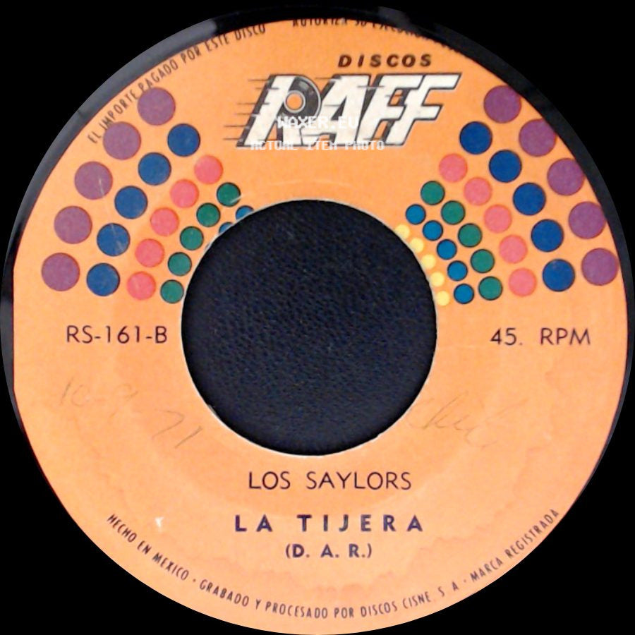 Los Saylors - El Golpe Traidor / La Tijera side B