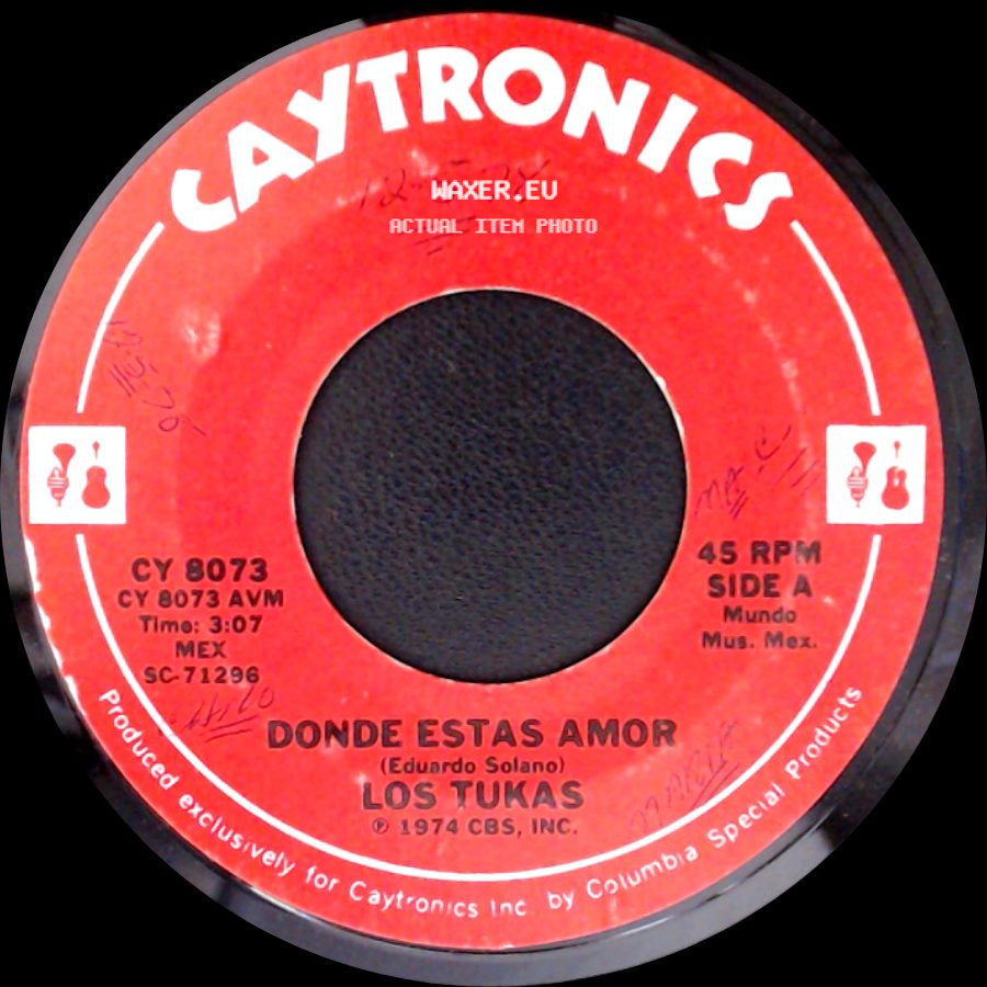 Los Tukas - Donde Estas Amor / Mal Pagadora side A