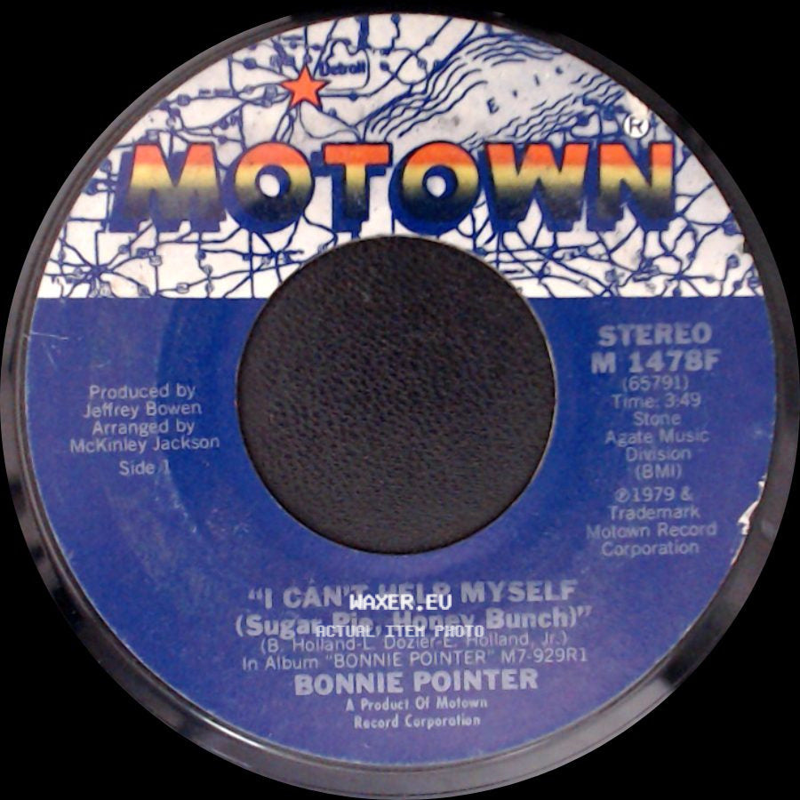 Bonnie Pointer - I Can't Help Myself (Sugar Pie, Honey Bunch) / I Wanna Make It (In Your World) side A