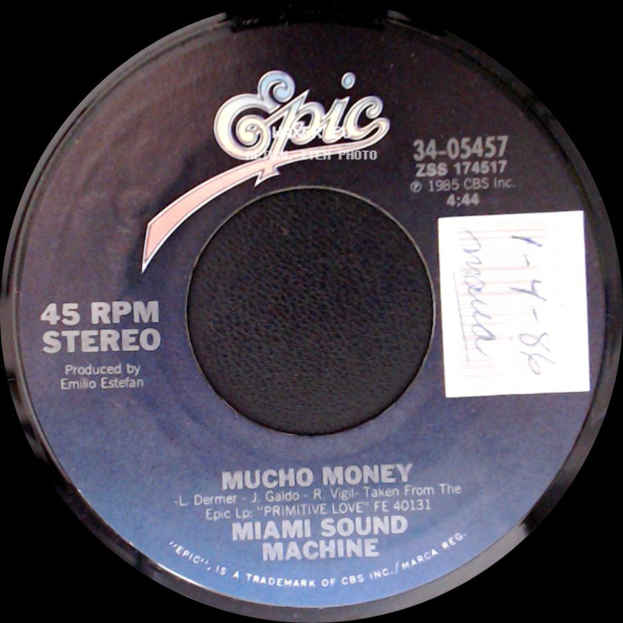 Miami Sound Machine - Mucho Money / Conga side A