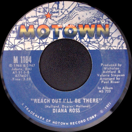 Diana Ross - Reach Out I'll Be There / (They Long To Be) Close To You side A