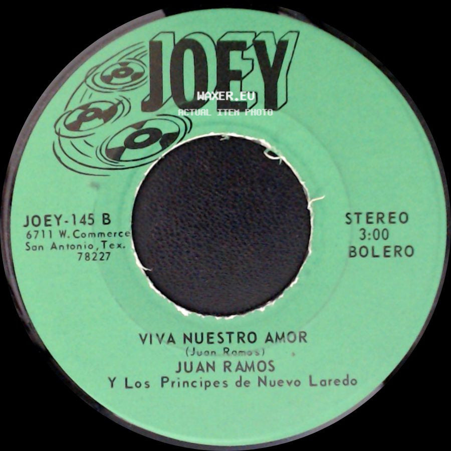 Juan Ramos Y Los Príncipes De Nuevo Laredo - Boca Arriba-Boca Abajo / Viva Nuestro Amor side B